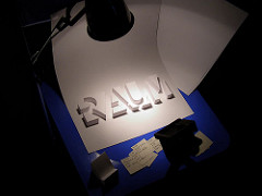 RAUM-Bastelbogen